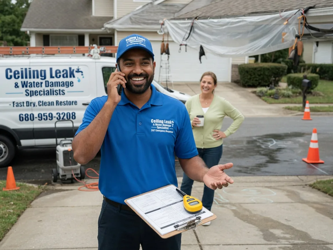 Ceiling Leak Cleanup Laguna, NM FAQs